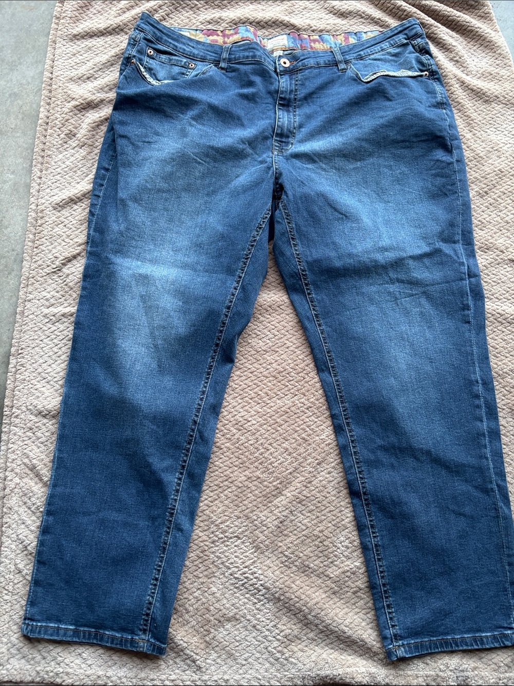 Weatherproof Men's Midnight Blue Straight-Leg Jeans